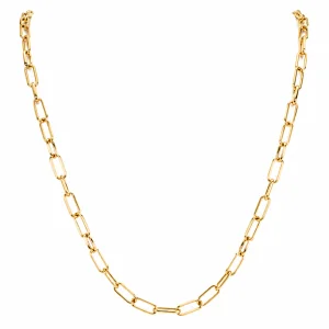 Geometric Chain Layering Necklace