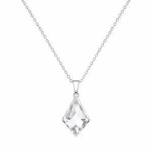 Geometric Cut Crystal Necklace