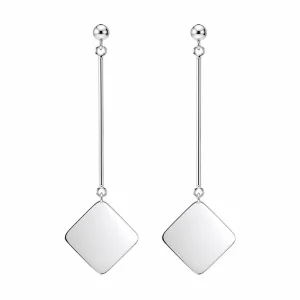 Geometric Line Earrings