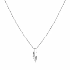 Geometric Light & Shadow Clavicle Chain