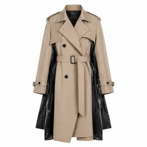 Deconstructed Layer Trench Coat